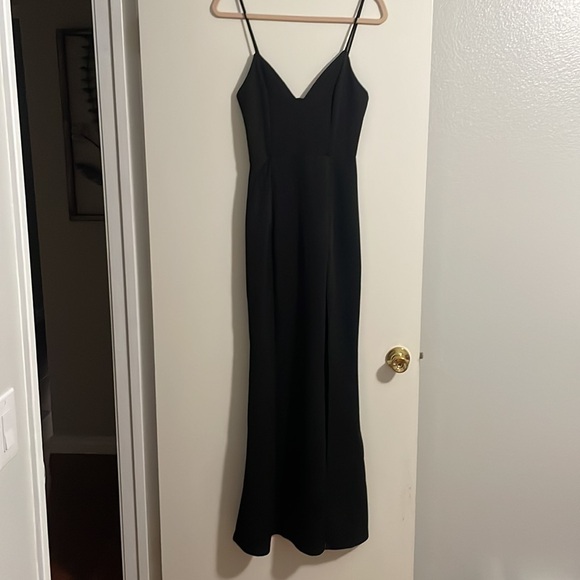 Showpo Dare To Dream Maxi Dress Black Size 2 NWT!! - Picture 2 of 5